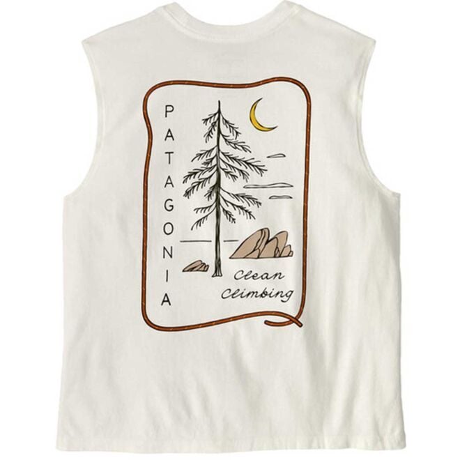 Patagonia W's Clean Climb Roots Boxy Organic レディースタンクトップ