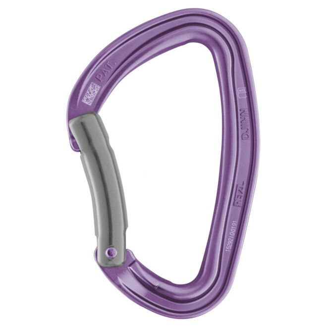Petzl Djinn クライミング カーブレバー カラビナ