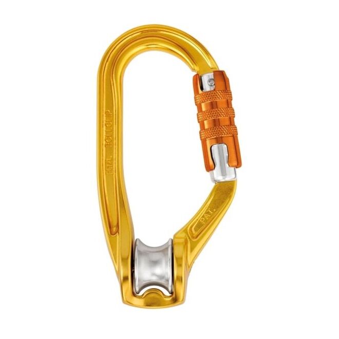 Petzl Rollclip A トリプルアクションプーリー付きカラビナ 高所作業用
