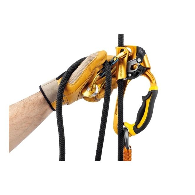 Petzl Rollclip A 直レバー付きプーリーカラビナ 高所作業用