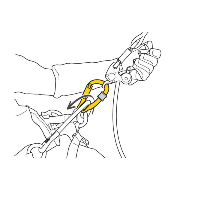 Petzl Rollclip Z フック付きプーリー