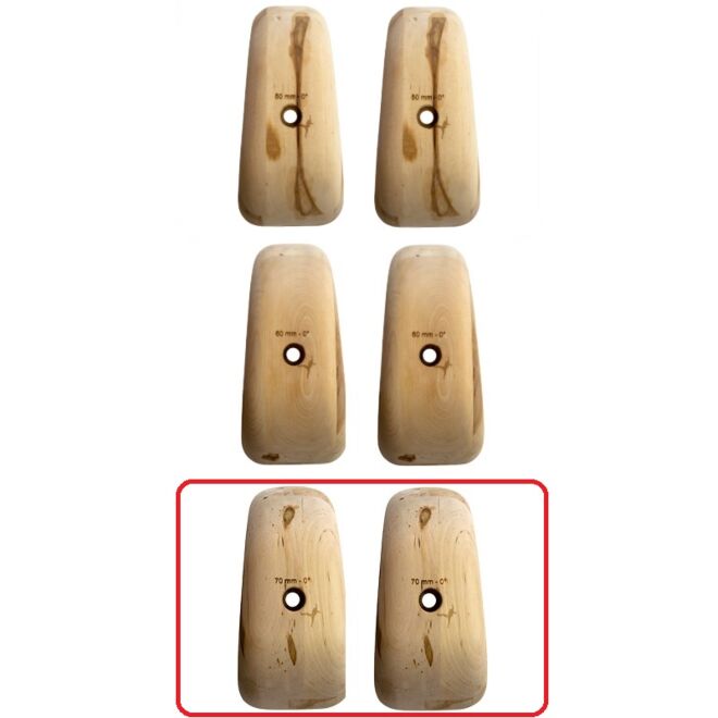 Metolius Wood Grips Pinch 0° セット 6 クライミング ホールド