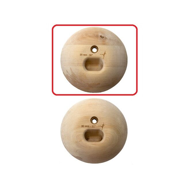 Metolius Wood Grips Pockets 30° セット 6 クライミングホールド