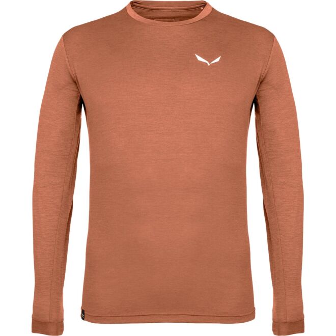 SALEWA Puez Melange Dry M L/S Tee メンズ長袖シャツ