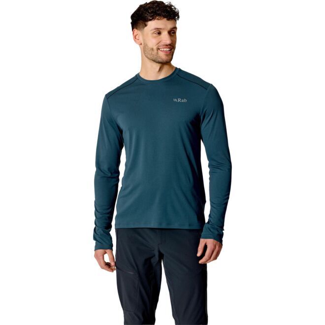 Rab Force LS Tee メンズ長袖Tシャツ
