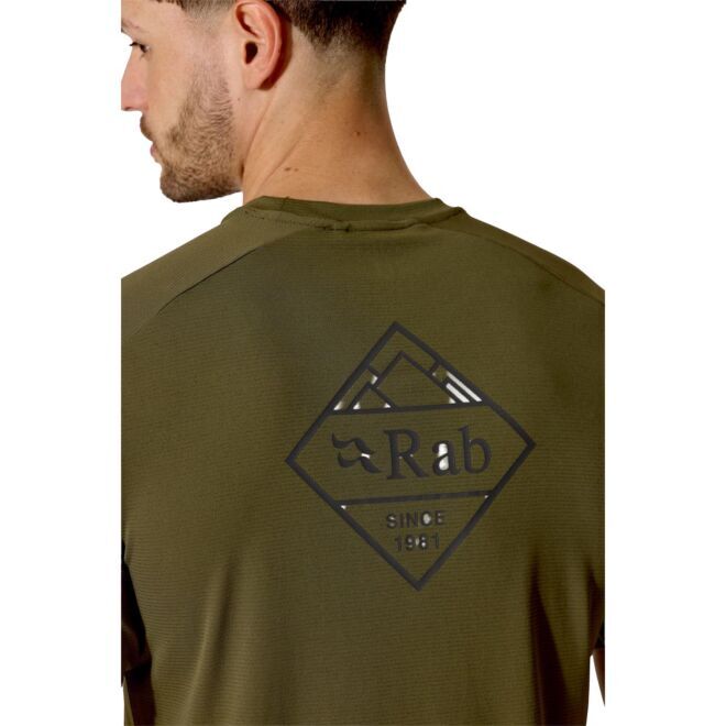 Rab Force Stamp Tee メンズ Tシャツ