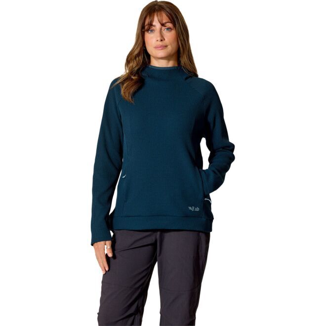 Rab Hepton Pullover Hoody レディース テクニカルパイル