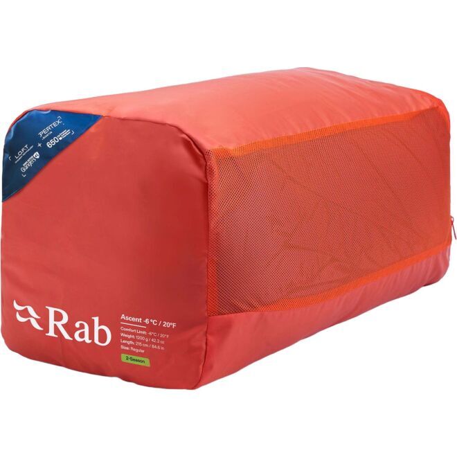 Rab Ascent -6°C レギュラー スリーピングバッグ