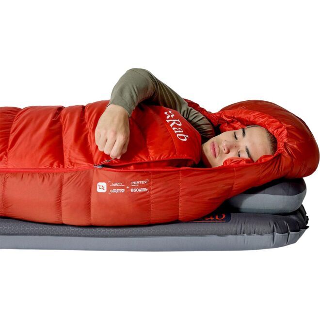 Rab Alpine -12°C レギュラー スリーピングバッグ