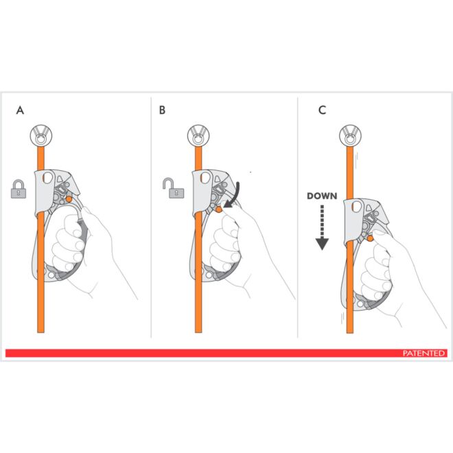 CT Climbing Technology Quick'Up + Update 手動ロープブロッカー