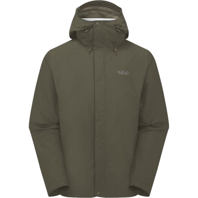 Rab Downpour Jacket 男性用防水ジャケット