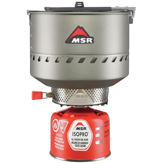 MSR Reactor 2.5 L Stove System ガスストーブと鍋