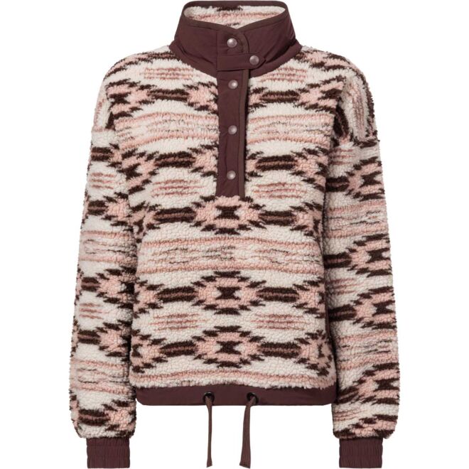 Rock Experience Mika Mock Neck Woman レディースフリース