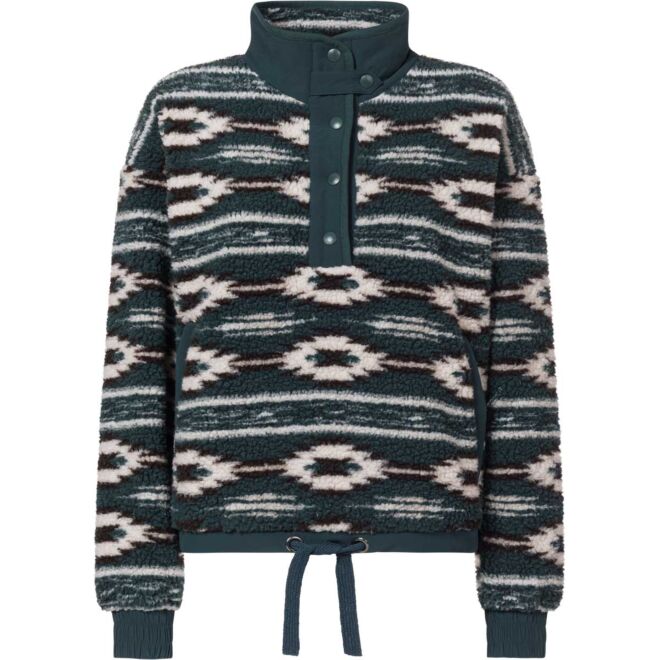 Rock Experience Mika Mock Neck Woman レディースフリース