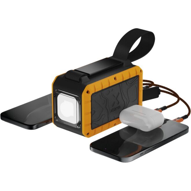 Rugged Flashlight Powerbank 100W - 40000 mAh ポータブル充電器と懐中電灯