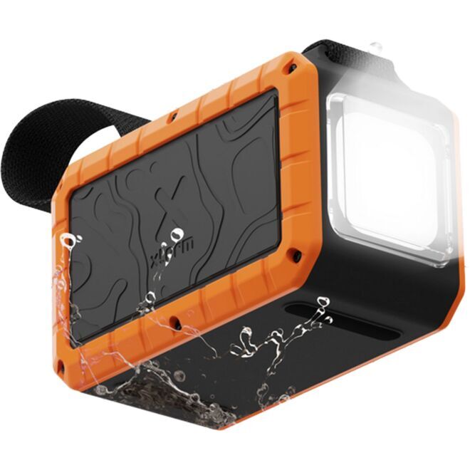 Rugged Flashlight Powerbank 100W - 40000 mAh ポータブル充電器と懐中電灯
