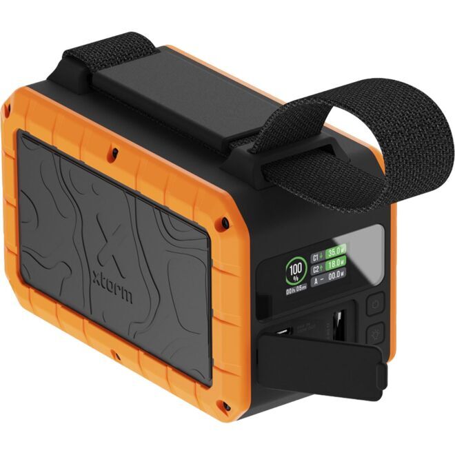 Rugged Flashlight Powerbank 100W - 40000 mAh ポータブル充電器と懐中電灯