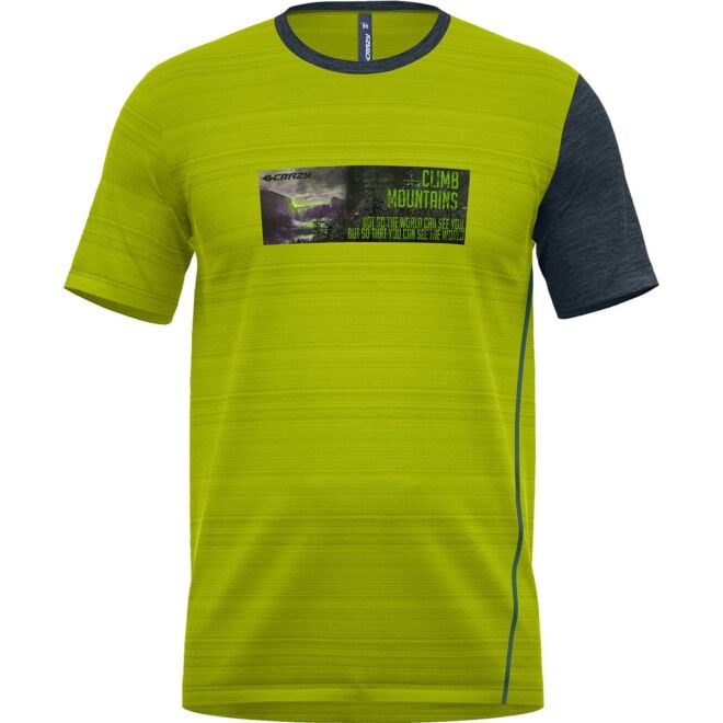 Crazy T-Shirt Delay Man メンズTシャツ