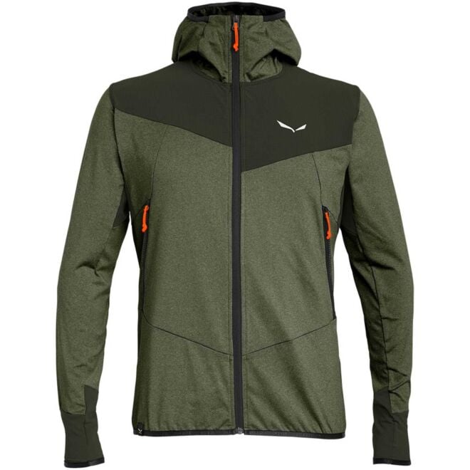 SALEWA Agner Hybrid Pl/Dst M Fz Hdy テクニカルフリース メンズ