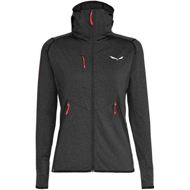 SALEWA Agner Hybrid Pl/Dst W Fz Hdy テクニカルフリース レディース