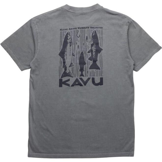 KAVU Salmon メンズ Tシャツ