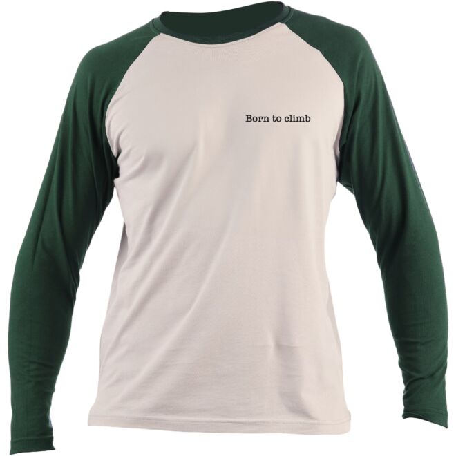 Nograd Born To Climb メンズ長袖Tシャツ