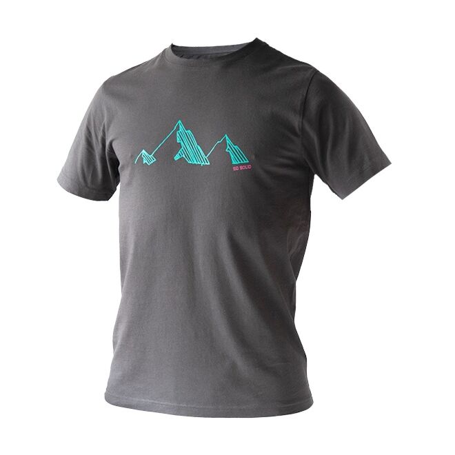 So Solid Men's Mountain T-Shirt 男性用Tシャツ