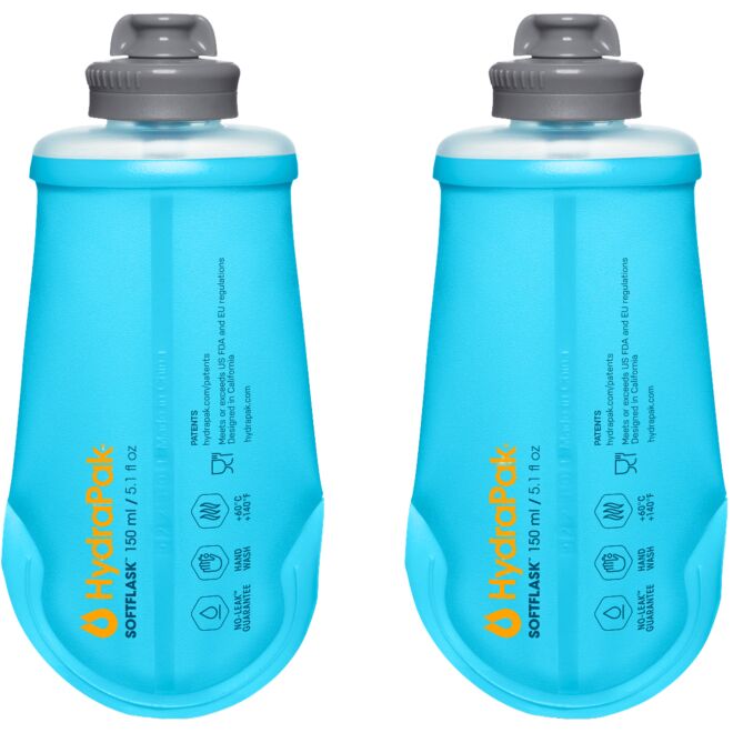 HydraPak SoftFlask 150 ml 2-Pack 再利用可能なソフトフラスク
