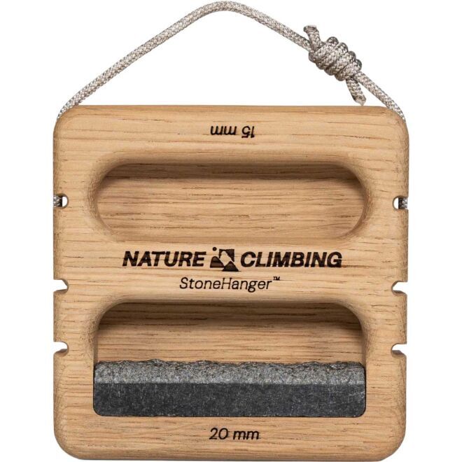 Nature Climbing Stone Hanger Granite trave portatile