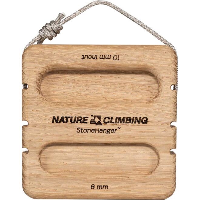 Nature Climbing Stone Hanger Granite trave portatile