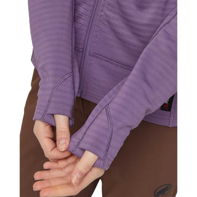 Mammut Taiss ML Hooded Jacket women's technical fleece