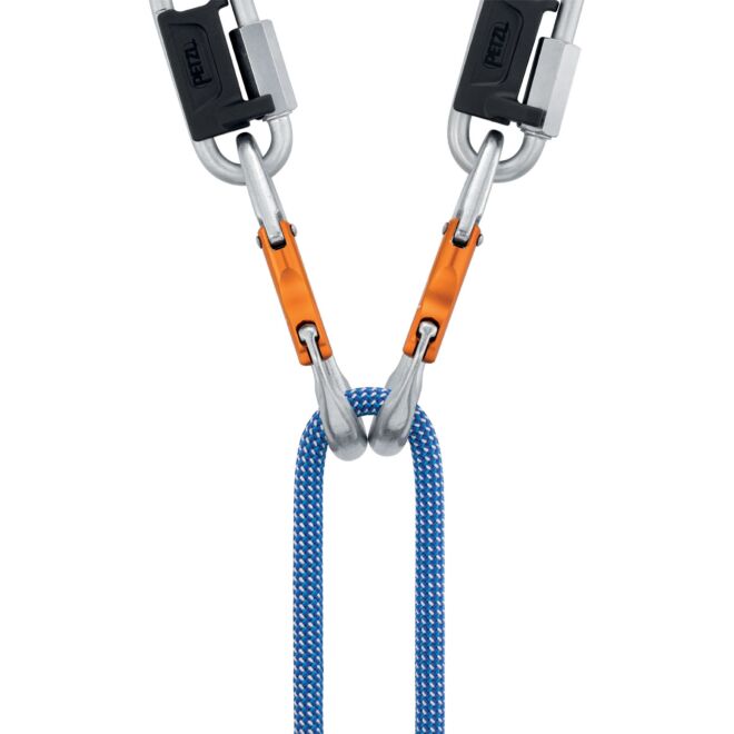 Petzl Tiptop Steel (10個パック) クライミングビレイカラビナ