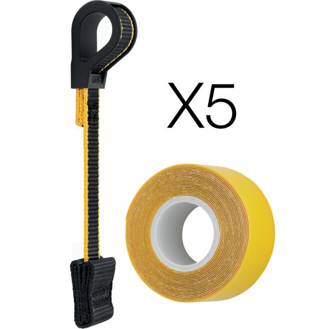 Petzl Toolink S と Tooltape ハーネスアクセサリー