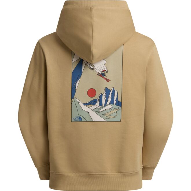 The North Face U マウンテン セレブレーション リラックス フーディー グラフィック スウェットシャツ