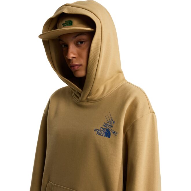The North Face U マウンテン セレブレーション リラックス フーディー グラフィック スウェットシャツ