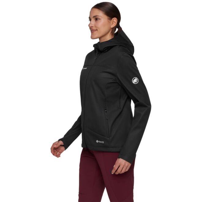 Mammut Ultimate VIII SO Hooded Jacket Women レディースソフトシェルジャケット