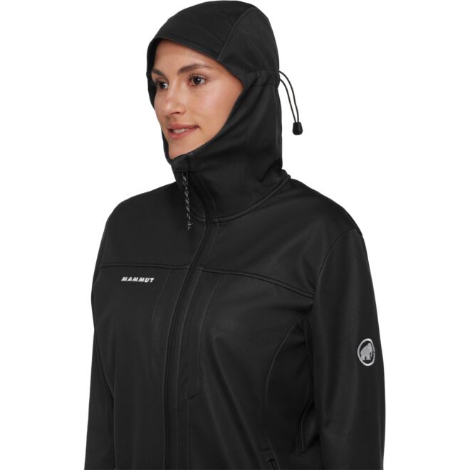 Mammut Ultimate VIII SO Hooded Jacket Women レディースソフトシェルジャケット