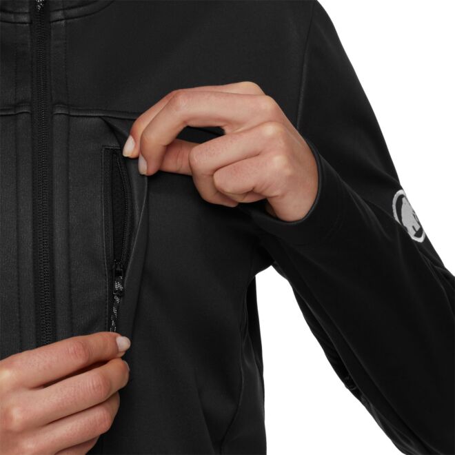 Mammut Ultimate VIII SO Hooded Jacket Women レディースソフトシェルジャケット