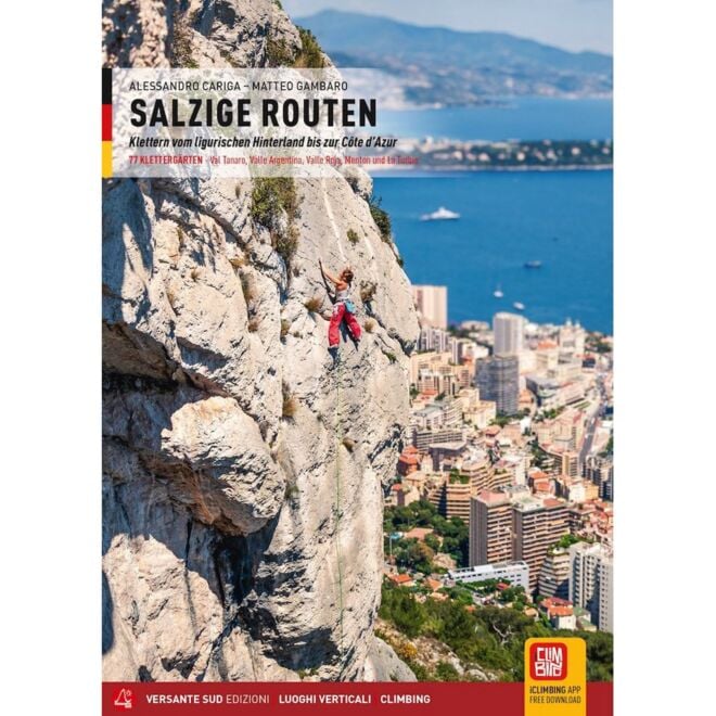 Versante Sud Salzige Routen ドイツ版 クライミングガイド