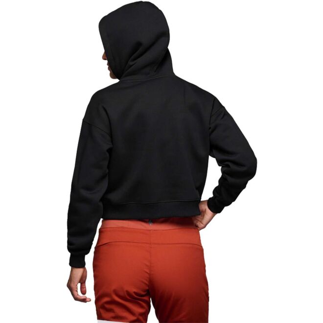 BD Black Diamond W Crop Pullover フード付きセーター レディース