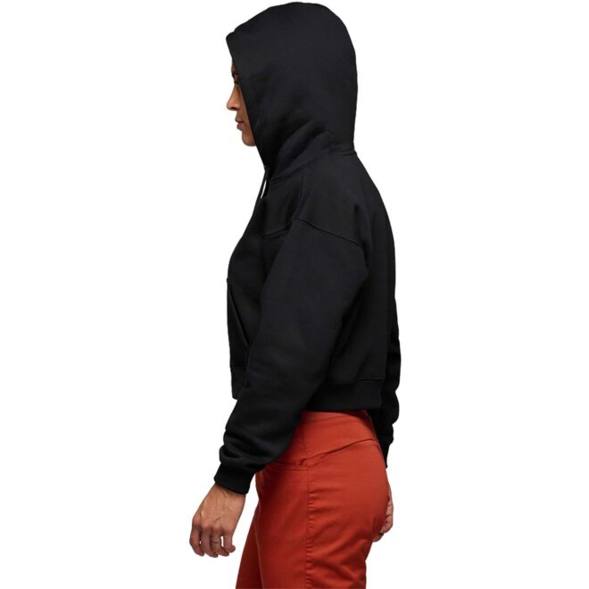BD Black Diamond W Crop Pullover フード付きセーター レディース