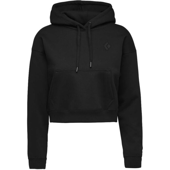 BD Black Diamond W Crop Pullover フード付きセーター レディース
