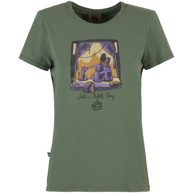 E9 Enove Sunset レディース Tシャツ
