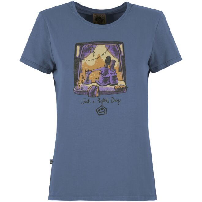 E9 Enove Sunset レディース Tシャツ