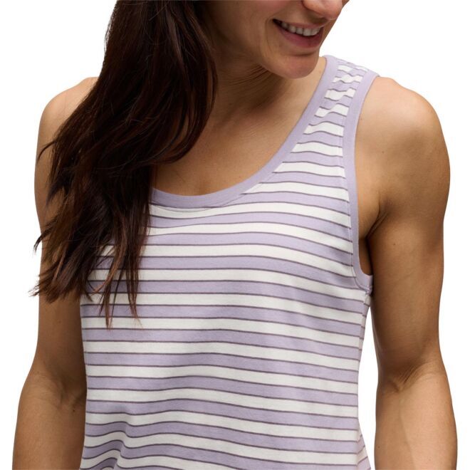 Black Diamond W Bd Stripe Tank Long canotta donna