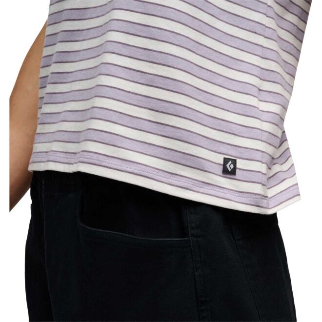 Black Diamond W Bd Stripe Tank Long canotta donna
