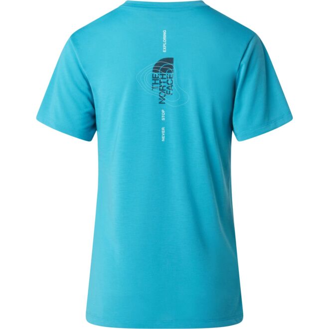 The North Face W Bitmap Logo S/S Tee Graphic レディース Tシャツ