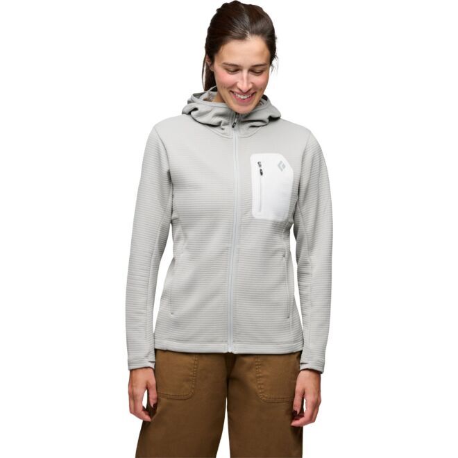Black Diamond W Diverge Fz Hoody pile tecnico donna