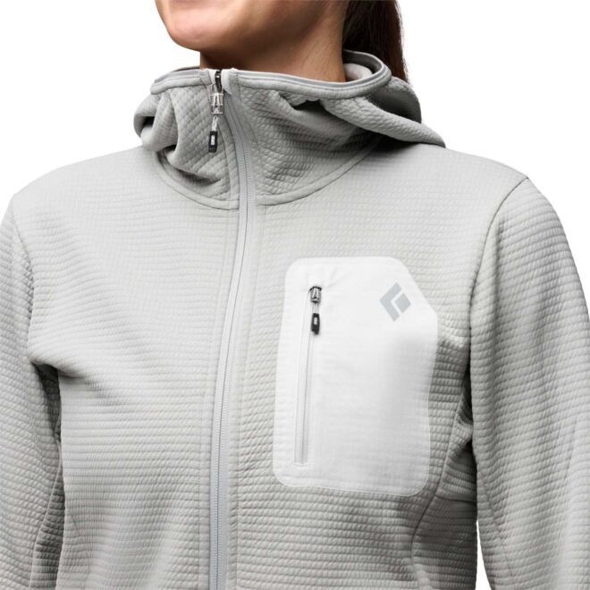 Black Diamond W Diverge Fz Hoody pile tecnico donna