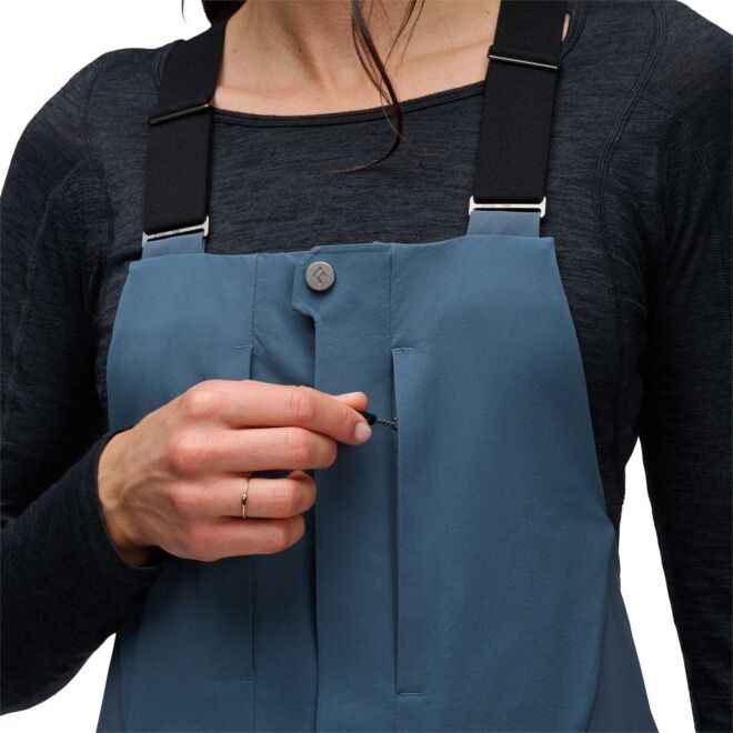 Black Diamond W Recon Stretch Bibs salopette donna